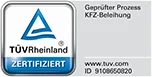 Logo TÜV Zertifikat